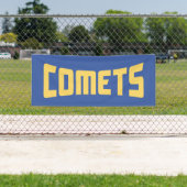 Banderoles Comètes du Cottey College (En situation)