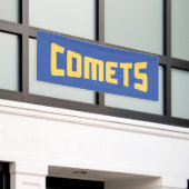 Banderoles Comètes du Cottey College (Bâtiment extérieur)