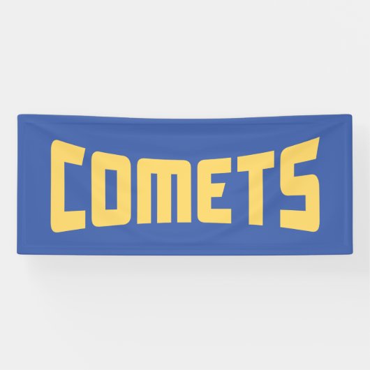 Banderoles Comètes du Cottey College (Horizontal)