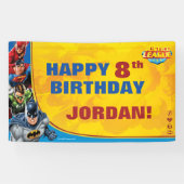 Banderoles Comics DC | Justice League - Anniversaire (Horizontal)