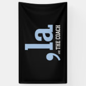 Banderoles Comma La Kamala Harris Tim Walz Coach 2024 (Vertical)