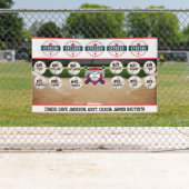 Banderoles Commanditaire d'équipe de baseball (En situation)