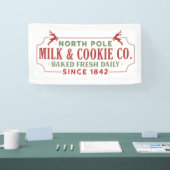 Banderoles Compagnie de biscuits au lait North pole (Salon professionnel)