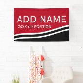 Banderoles Conception de campagne personnalisée - Faites votr (En situation)