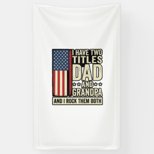 Banderoles Conception de chemise de famille patriotique vinta