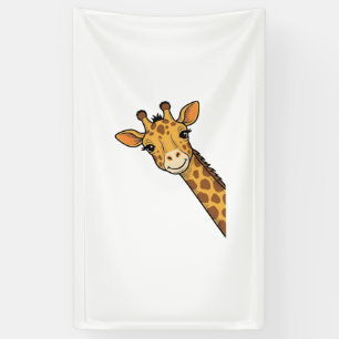 Banderoles Conception de chemise de girafe furtive de gravure