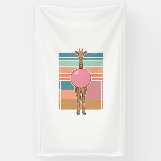 Banderoles Conception de chemise de gravure de chewing-gum de (Vertical)