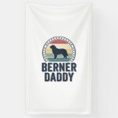 Banderoles Conception de chemise vectorielle Berner Daddy Vin (Vertical)