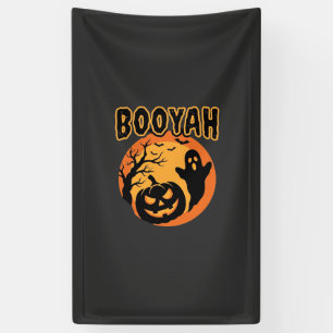 Banderoles Conception de fantôme de pumpkin Booyah Halloween