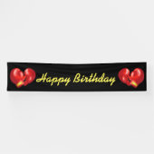 Banderoles Conception de gants de boxe (Horizontal)