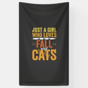 Banderoles Conception de la fête des chats d'automne Hallowee