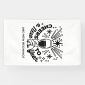 Banderoles Conception de la fête du Nouvel An (Horizontal)