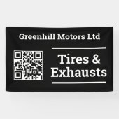 Banderoles Conception de l'entretien des véhicules de garage  (Horizontal)