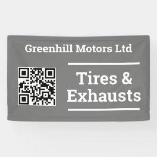 Banderoles Conception de l'entretien des véhicules de garage 