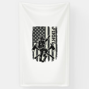 Banderoles Conception de maillot de combat vintage pompier dr