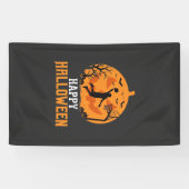 Banderoles Conception de panier de basketball Halloween Dunk (Horizontal)