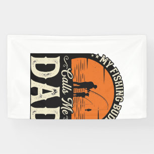 Banderoles Conception de T-shirt pour papa, copain de pêche v