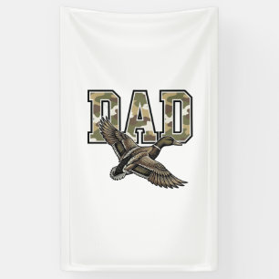Banderoles Conception de T-shirt vectoriel Camo Papa Canard G