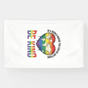 Banderoles Conception de T-Shirt Vectoriel Cœur Arc-en-Ciel M