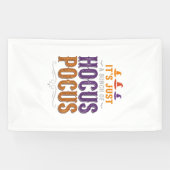 Banderoles Conception de typographie Halloween Hocus Pocus vi (Horizontal)