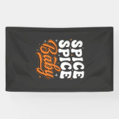 Banderoles Conception de typographie rétro Halloween Spice Sp (Horizontal)