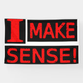 Banderoles Conception d'expression mignonne "Rendre logique" (Horizontal)