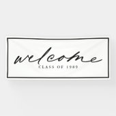 Banderoles Conception personnalisée du script d'accueil moder (Horizontal)