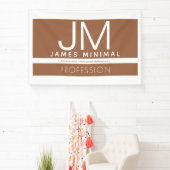 Banderoles Conception professionnelle moderne et minimale | B (Insitu)