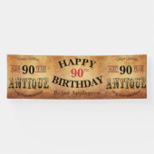 Banderoles Conception vieilli, antique et (Horizontal)