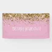 Banderoles Concevez votre propre fête (Horizontal)