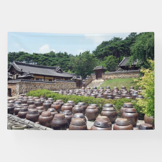 Banderoles Conçu avec une photographie de la Corée du Sud, Im (Horizontal)