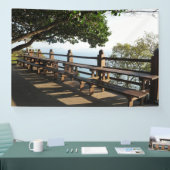 Banderoles Conçu avec une photographie de la Corée du Sud, Im (Salon professionnel)