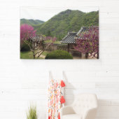 Banderoles Conçu avec une photographie de la Corée du Sud, Im (Insitu)