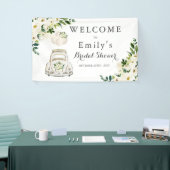 Banderoles Conduire par Fête des mariées White Floral (Salon professionnel)