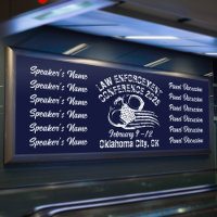 Conférence vintage sur l'application de la loi