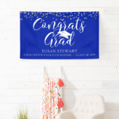 Banderoles Confetti Argent GRAS GRAD Royal Blue (En situation)