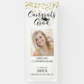 Banderoles Confetti Script GRAS GRAD Porte photo (Vertical)
