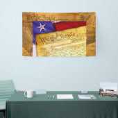 Banderoles Constitution américaine Nous le peuple (Salon professionnel)