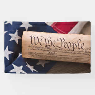 Banderoles Constitution des USA