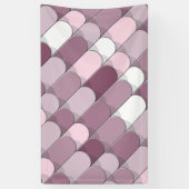 Banderoles Construction Abstraite (tuiles) 2 (Vertical)