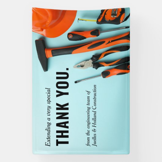 Banderoles Construction d'un ensemble d'outils correspondant (Verticale)