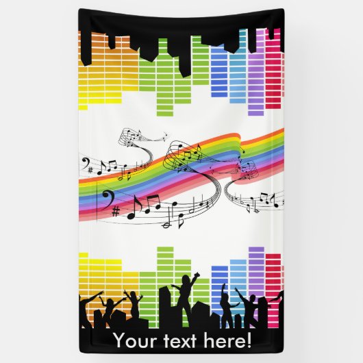 Banderoles Continuez à danser (Vertical)