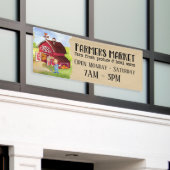 Banderoles cool Farmers Market ajouter du texte (Bâtiment extérieur)