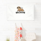Banderoles Cool Flying Sloth Croyez Drôle Motivational Design (En situation)