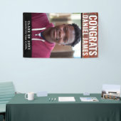 Banderoles Cool Graduation Félicats Photo Red Brick 2023 (Salon professionnel)