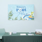 Banderoles Cool pool fête d'anniversaire sans sexe (Salon professionnel)