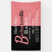 Banderoles Cool Son & ses Combo Bachelor / ette Personnalisé (Vertical)