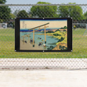 BANDEROLES COPIE JAPONAISE DE BOIS DE GRAVEUR DE HOKUSAI DE (En situation)