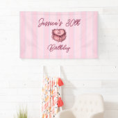 Banderoles Coquette Heart Cake Banner (En situation)