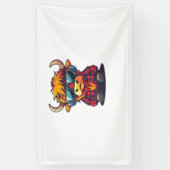Banderoles Coquette Highland Cow Bubblegum Tshirt Design, Hol (Vertical)
